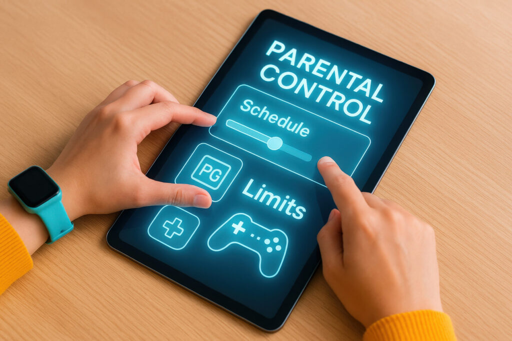 iPad setting Parental Controls